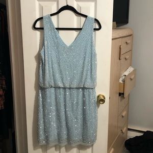 Xscape beaded dress.